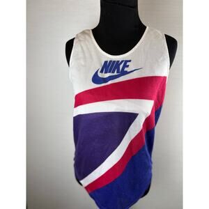 Vintage 1990s Nike mesh tank top track & Field singlet running jersey size med